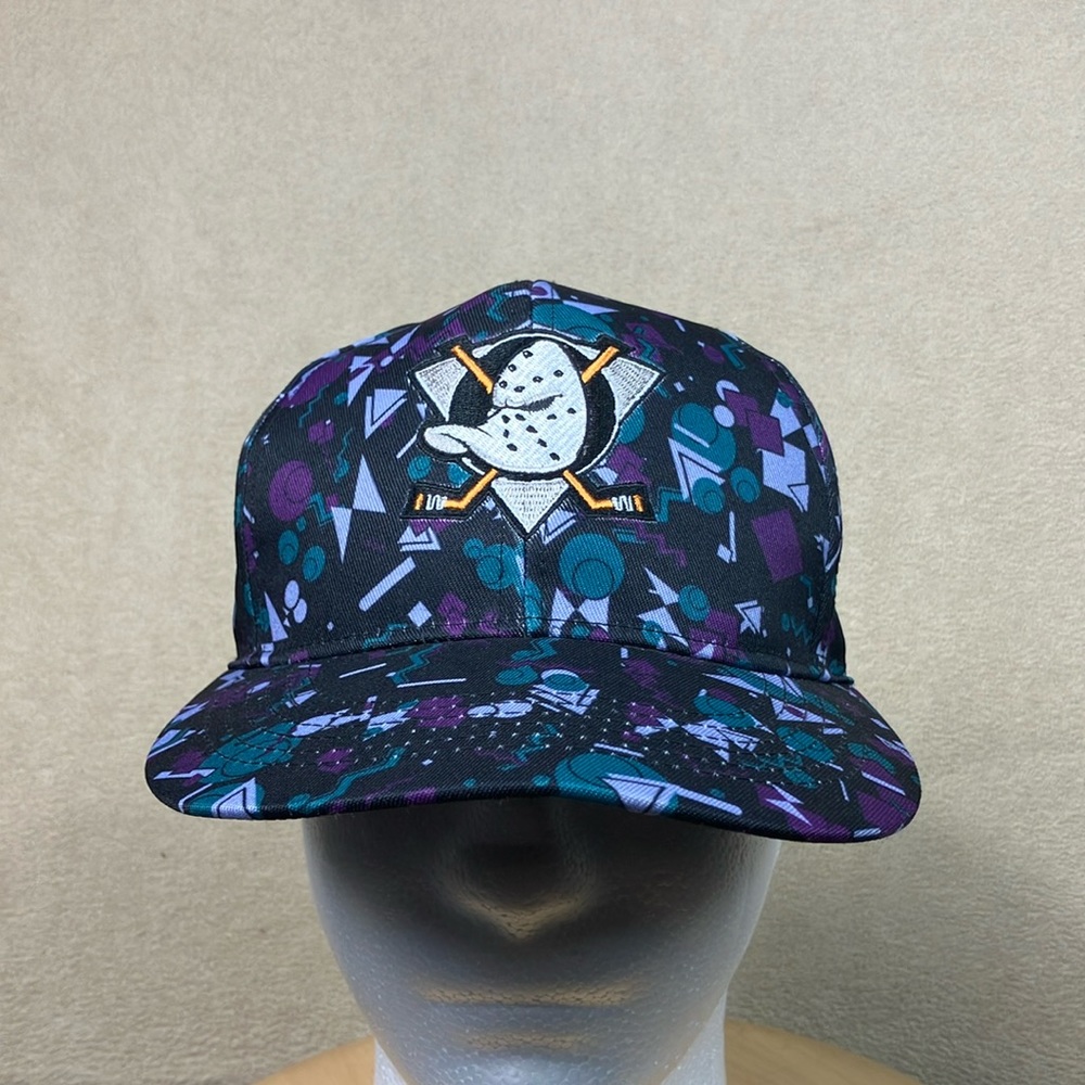 NHL Anaheim Mighty Ducks Bodhi Leaf Adjustable Snap Back Hockey Hat Cap OSFM